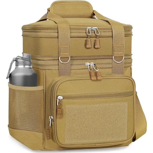 Large Capacity Outdoor Double Insulated Shoulder Bag