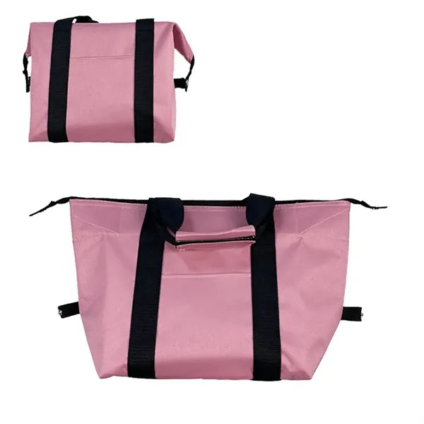 Collapsible Zipper Cooler Tote