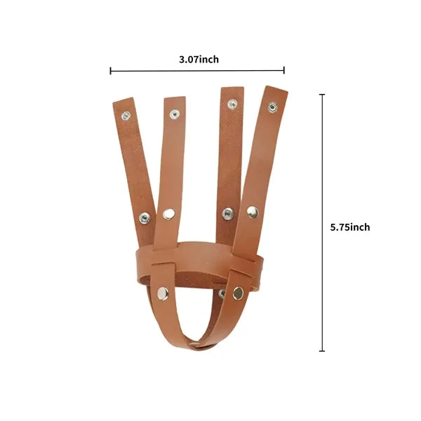 PU Leather Bicycle Water Bottle Holder