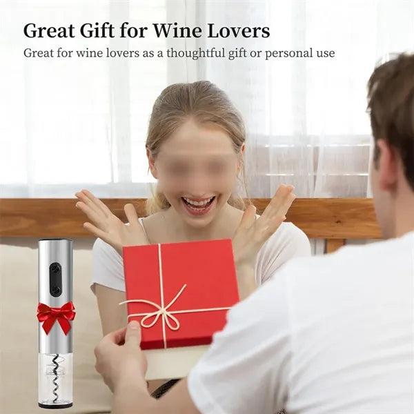 Automatic Wine Opener with Dry Cell Battery & Aluminum Alloy