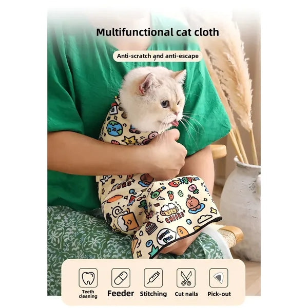 Cat Restraint Wrap for Vet Clinics