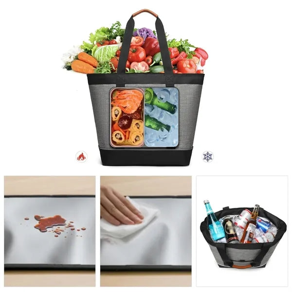 Insulated Cooler Bag for Food, Drinks, and Picnic Storage