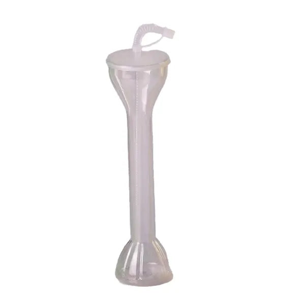 600ML Clear Yard Cup with Straw - OCEAN