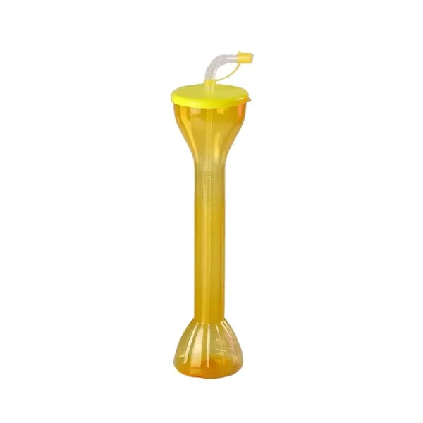 600ML Clear Yard Cup with Straw - OCEAN