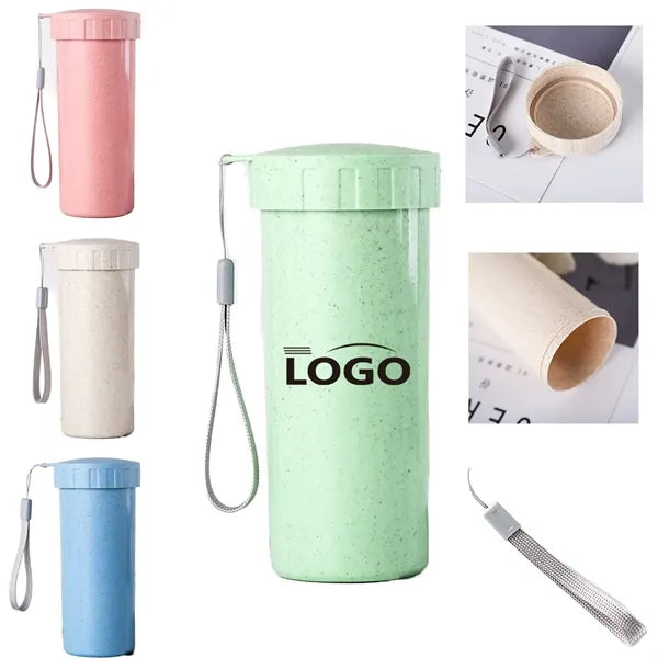 14OZ Creative Wheat Straw Mug