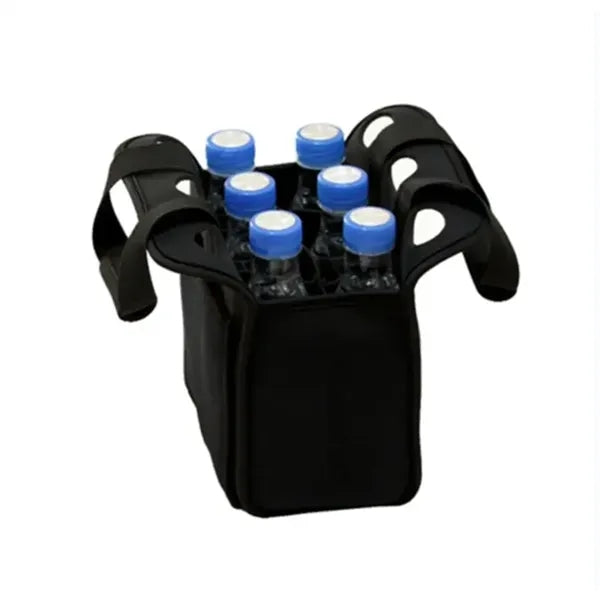 6 Bottles Pack Neoprene Beverage Tote Bag Beer Cover Sleeve