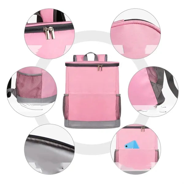 Insulated Cooler Backpack Waterproof Leakproof Cooler Bag