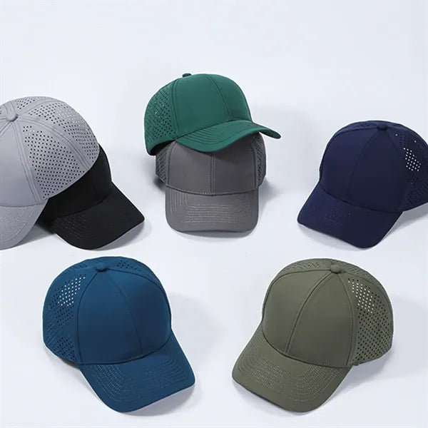Breathable Waterproof Quick Dry Baseball Cap Hat Ventilation