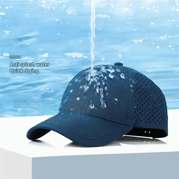 Breathable Waterproof Quick Dry Baseball Cap Hat Ventilation