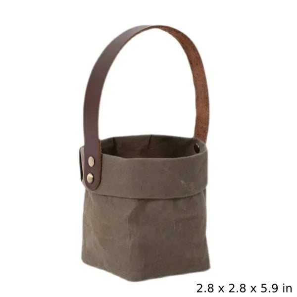 Washable kraft paper cup bag