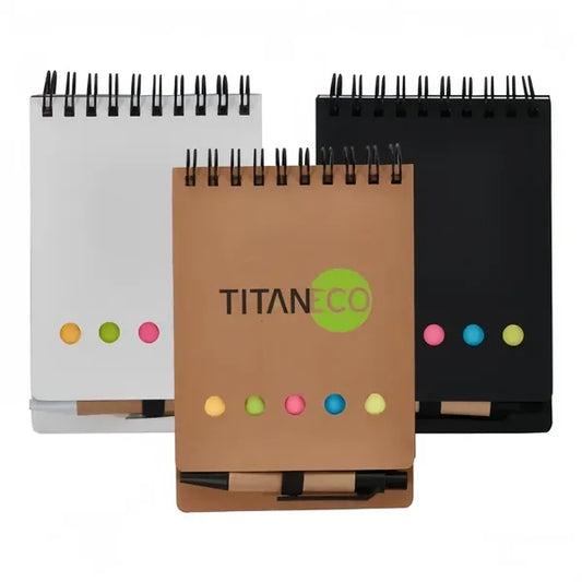 Recyclable Sticky Notebook with Pen
