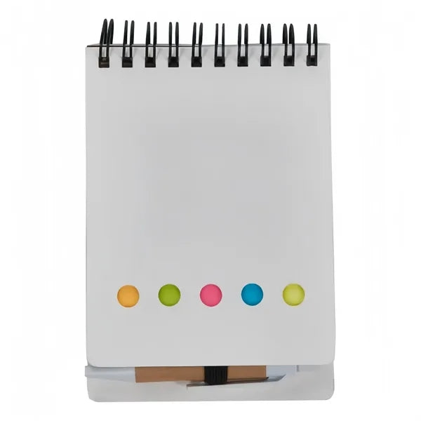 Recyclable Sticky Notebook with Pen