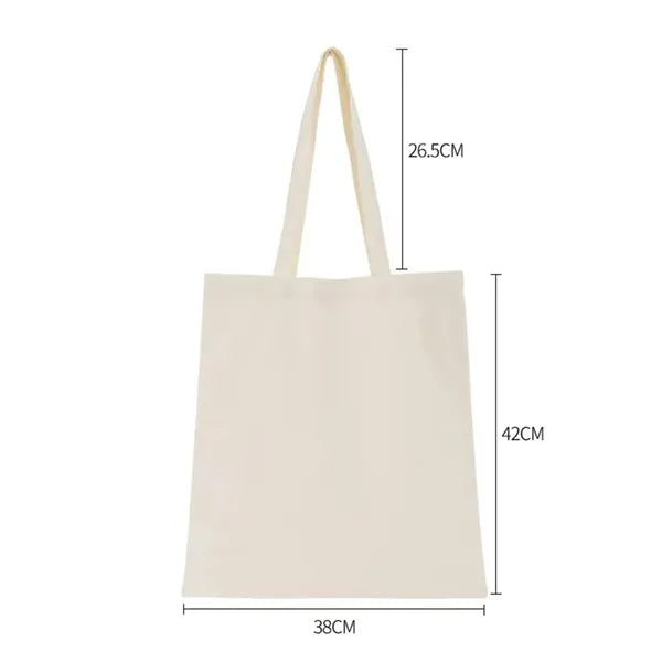 Lightweight Canvas Tote Bag Single Shoulder Handbag