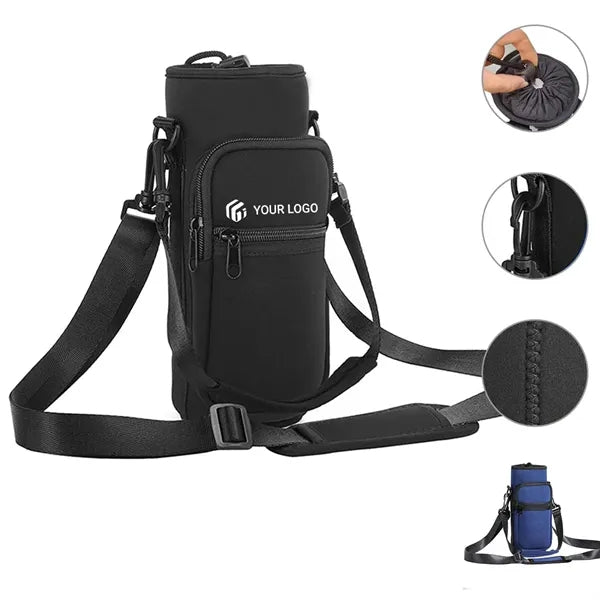 Multifunctional outdoor hiking cycling bottle carrier bag