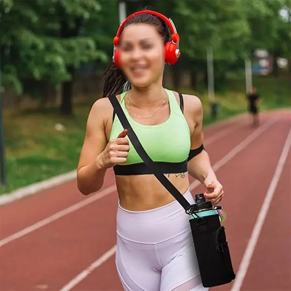 Multifunctional outdoor hiking cycling bottle carrier bag