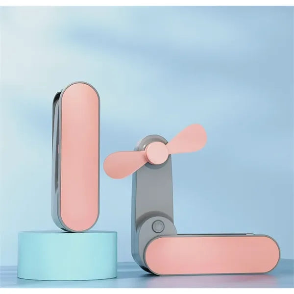 USB Mini Handheld Folding Fan