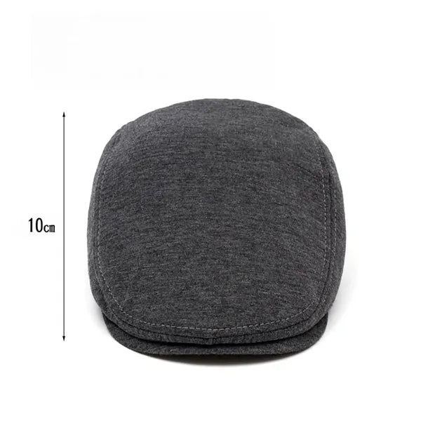 Warm Forward British Soft Top Newsboy Hat