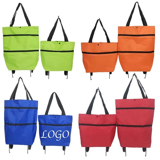 Folding Shopping Cart With Wheels