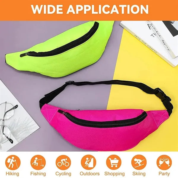 Adjustable Crossbody Fanny Pack Waist Pouch Belt Bag