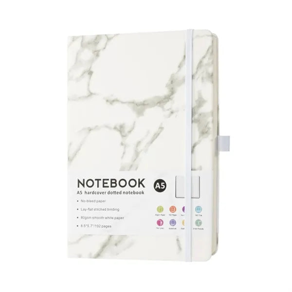 A5 Full-Color Pu Notebook With Elastic Band