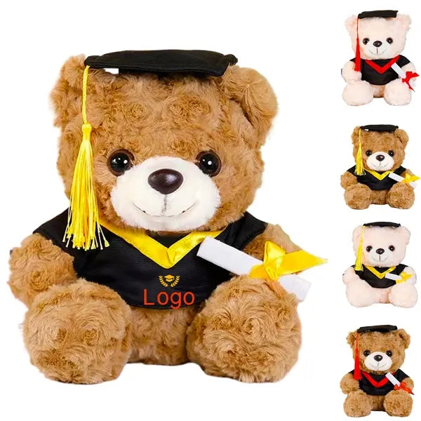 10'' Plush Graduation Bear