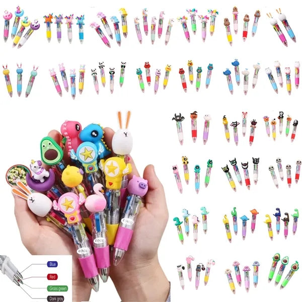 4-in-1 Multicolor Ballpoint Pens