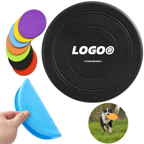 Lightweight Soft Silicone Flying Disc For Outdoor