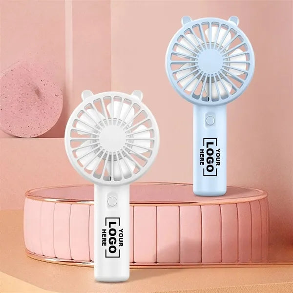 Portable Handheld Mini Fan with USB Rechargeable Battery
