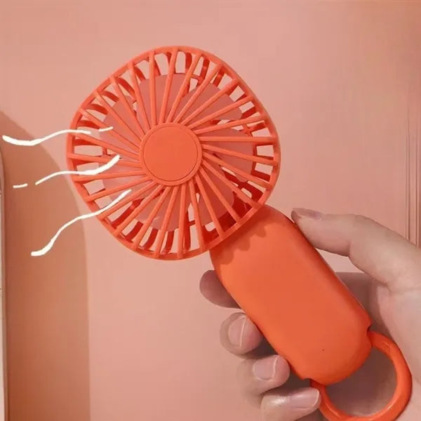 Portable Cartoon Handheld Fan with USB Charging