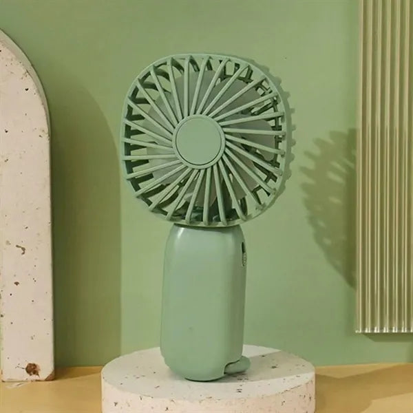 Portable Cartoon Handheld Fan with USB Charging