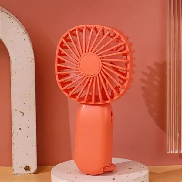 Portable Cartoon Handheld Fan with USB Charging