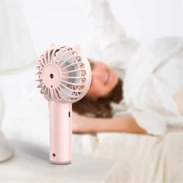 Portable Handheld Mini Fan with USB Rechargeable Battery