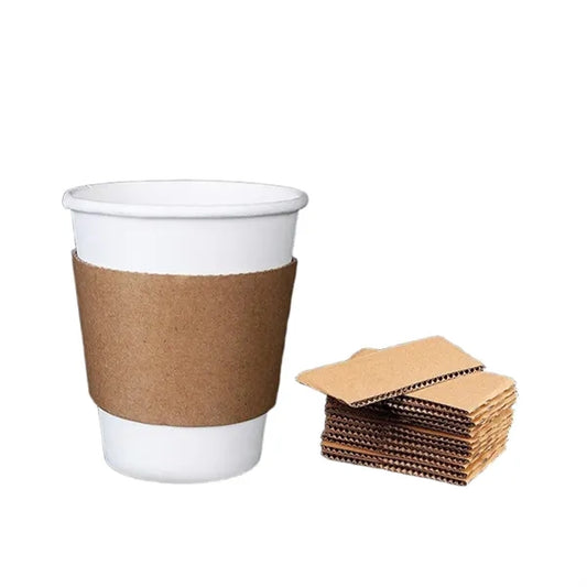 Eco-Friendly Disposable Coffee Paper Cup Sleeve