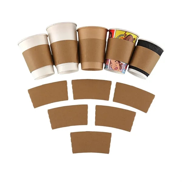 Eco-Friendly Disposable Coffee Paper Cup Sleeve
