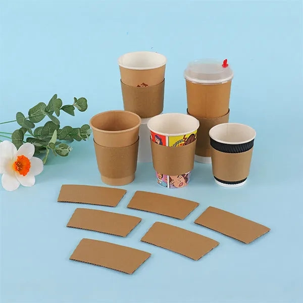 Eco-Friendly Disposable Coffee Paper Cup Sleeve