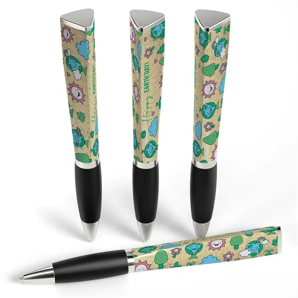 Adpen Triangle Wheat Straw Pen