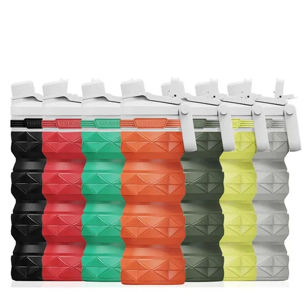 Telescopic Sports Silicone Collapsible Water Bottle