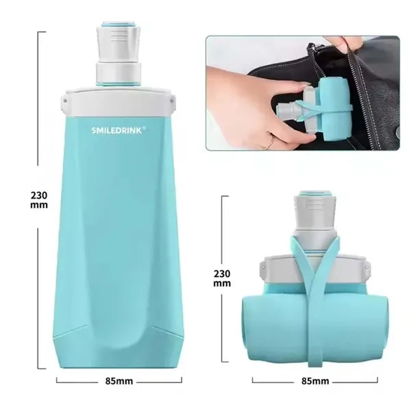 Foldable Silicone Outdoor Water Bottles