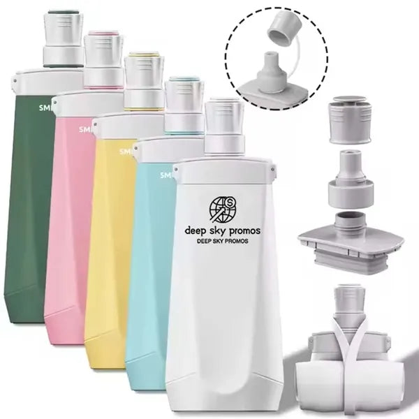 Foldable Silicone Outdoor Water Bottles