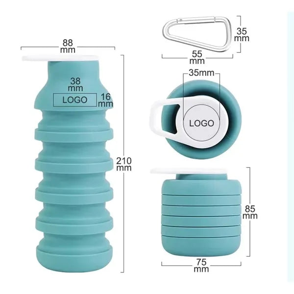 Silicone Collapsible Water Bottles
