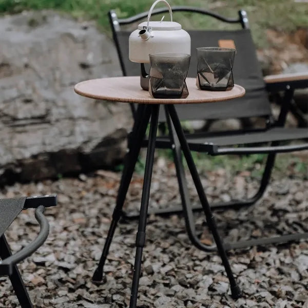 Round Telescopic Folding Table