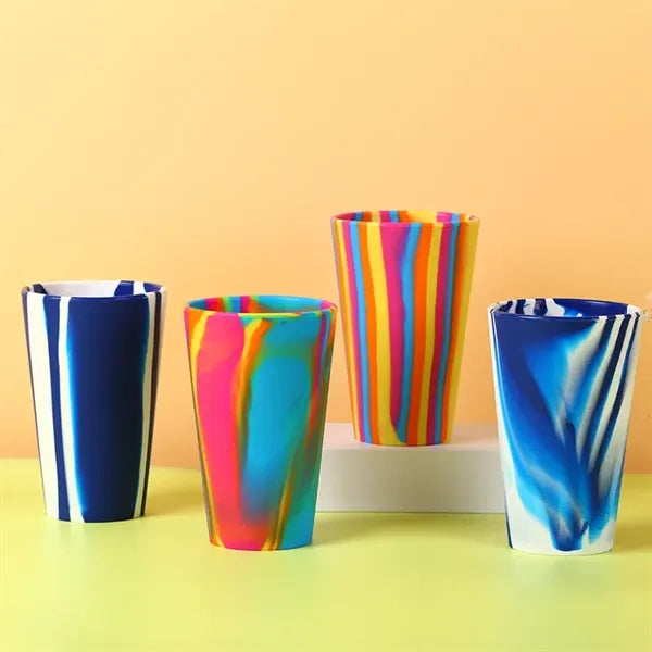 16Oz Collapsible Silicone Beer and Drink Cup