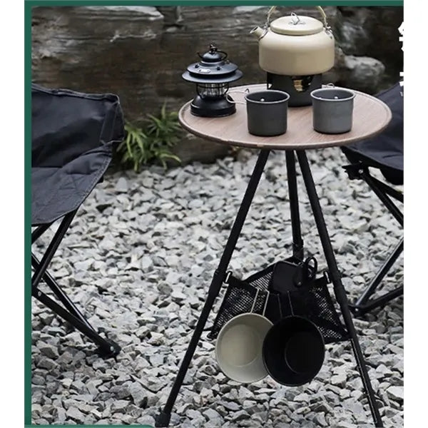 Round Telescopic Folding Table