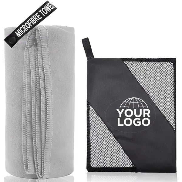 Portable microfiber sweat absorbent sports towel