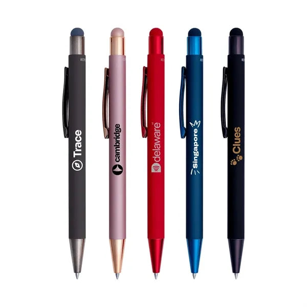 McVie Satin Gel Stylus Pen (Recycled Aluminum)