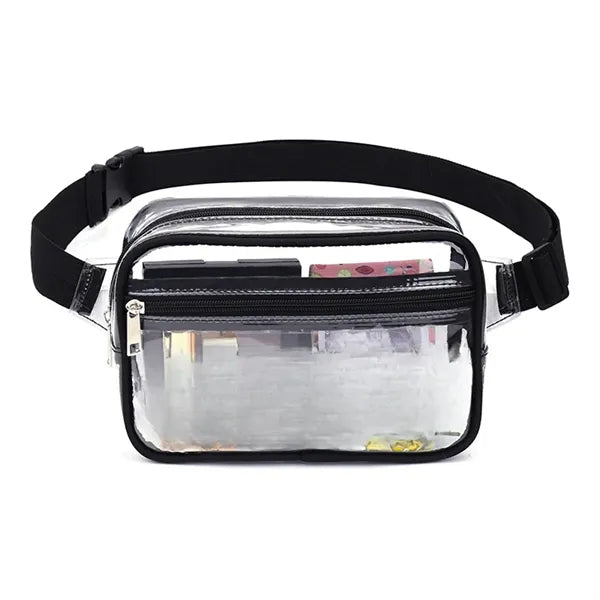 Clear Crossbody Bag with Adjustable Shoulder Strap