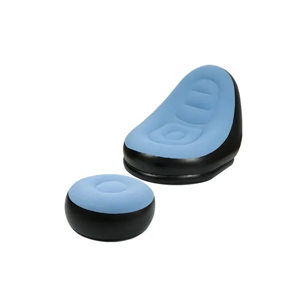 Portable Inflatable Sofa Chair with Footrest