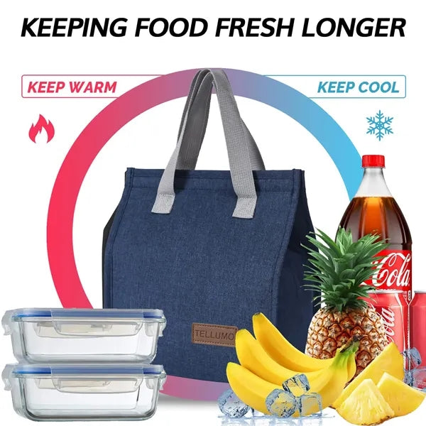 Insulated Lunch Bag for Women Men