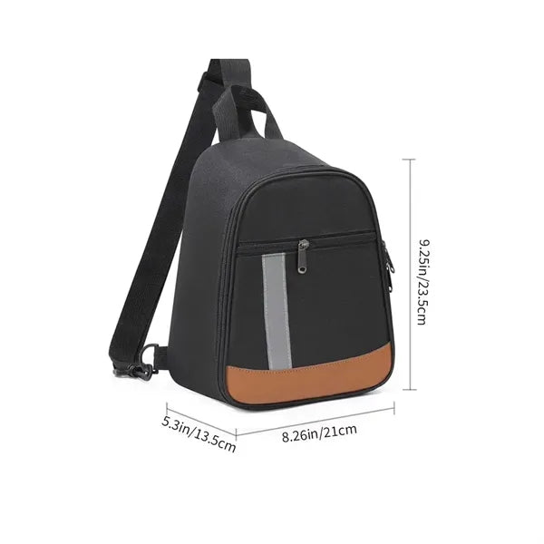 Insulated Lunch Bag with Adjustable Shoulder Strap