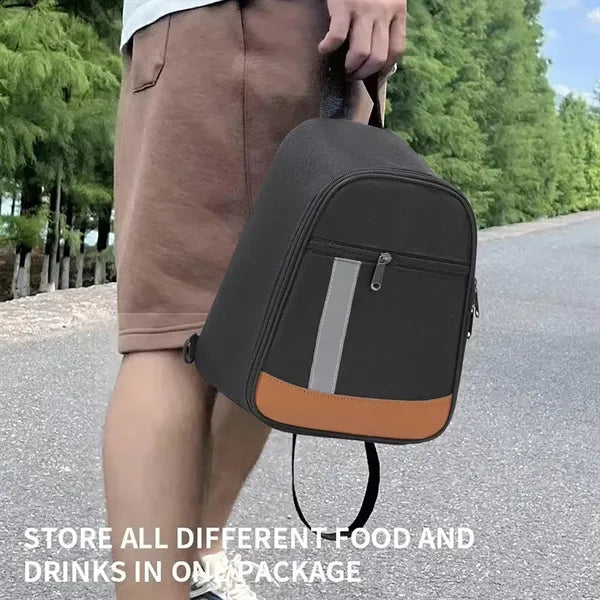 Insulated Lunch Bag with Adjustable Shoulder Strap